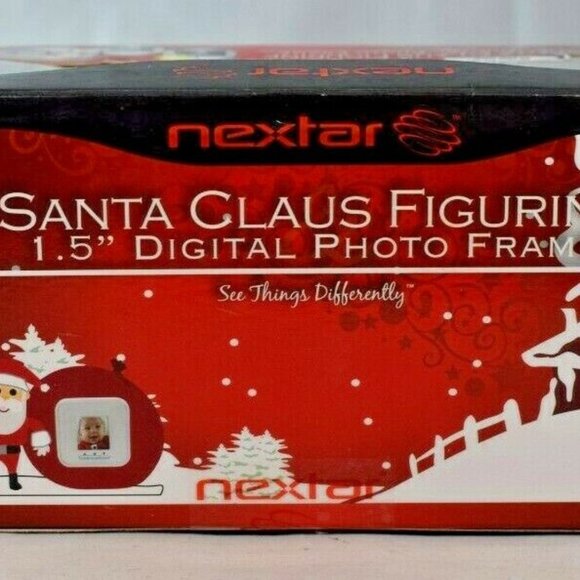 Nextar RPF-1506 1.5-Inch Digital Photo Frame Figurine (Santa Claus, Red) - Picture 5 of 6